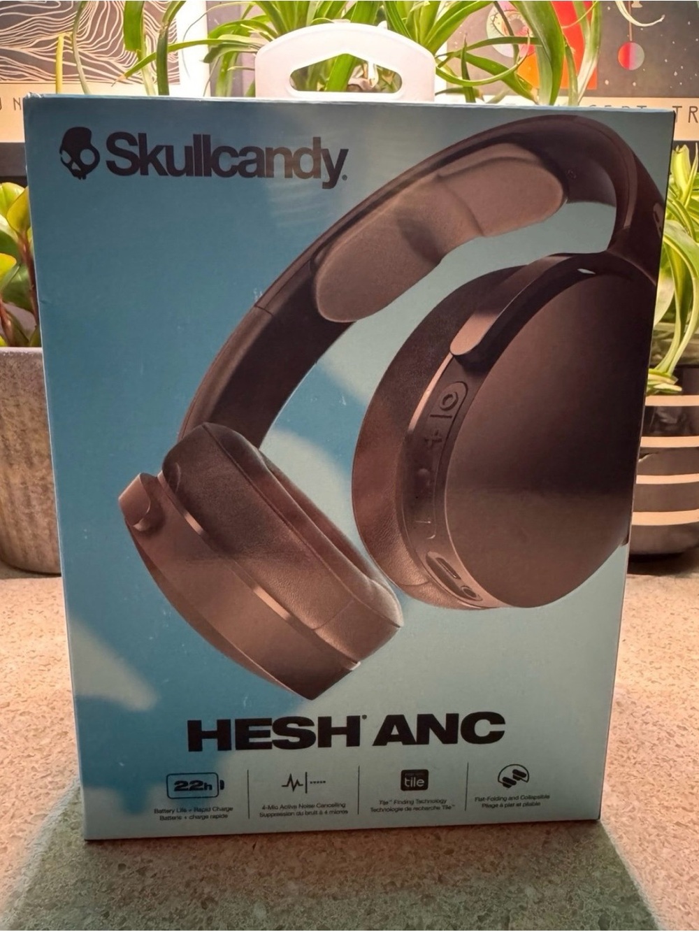 Skullcandy Hesh ANC Wireless Headphones – True Black – ❗️ BRAND NEW - SEALED❗️